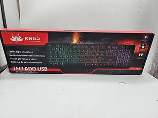 Teclado usb retroiluminacão