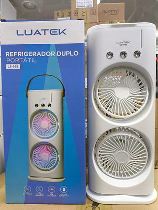 Mini Ar Condicionado Portátil Arctic Air Cooler Umidificador Luz Led