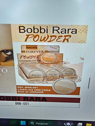 Pó Compacto Forever Bobbi Rara C/24un