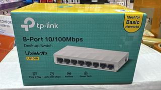 Switch de Rede 8 portas 10/100 TP-Link LS1008 Fast Ethernet Green Ethernet