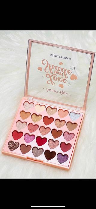 Amor anjo paleta de sombra 12/un