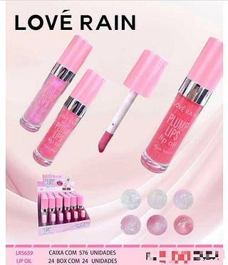 Lip oil c/24pcs LOVE RAIN