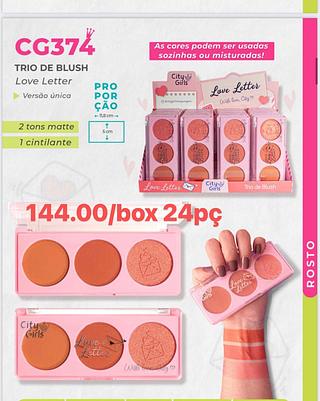 TRIO DE BLUSH Love Letter 24un