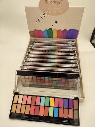 Paleta de Sombras 28 cores Belle Angel C/12un
