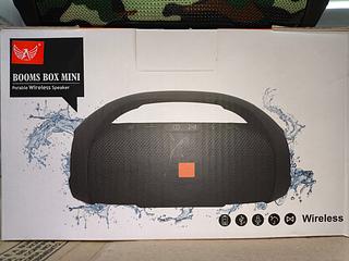 BOOMS BOX MINI (CAIXA DE SOM )
