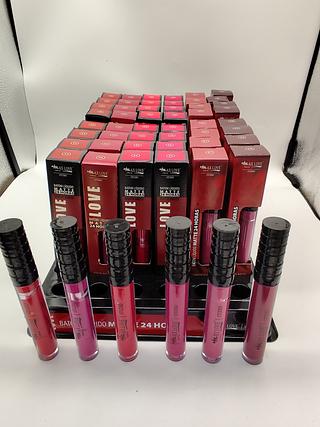 Batom Líquido Matte 24hs 33 ao 38 Max Love C/48un