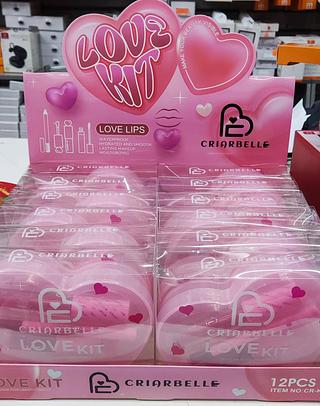 Cr-k2 KIT LIP Gloss 12 unidades Love Rain