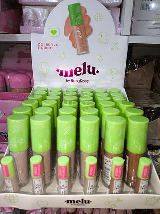 CORRETIVO LÍQUIDO RUBY ROSE MELU 36 unidade