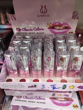 Batom Matte Classic Colors Jummy Ju C/24un