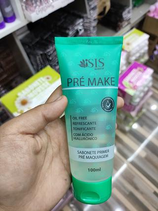 Pré Make Sabonete Primer 100Ml Sis Makeup