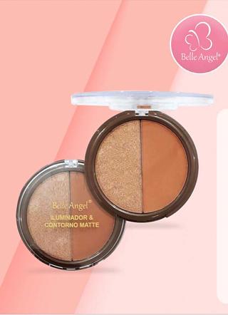 Iluminador &Contorno Matte Belle Angel C/12un